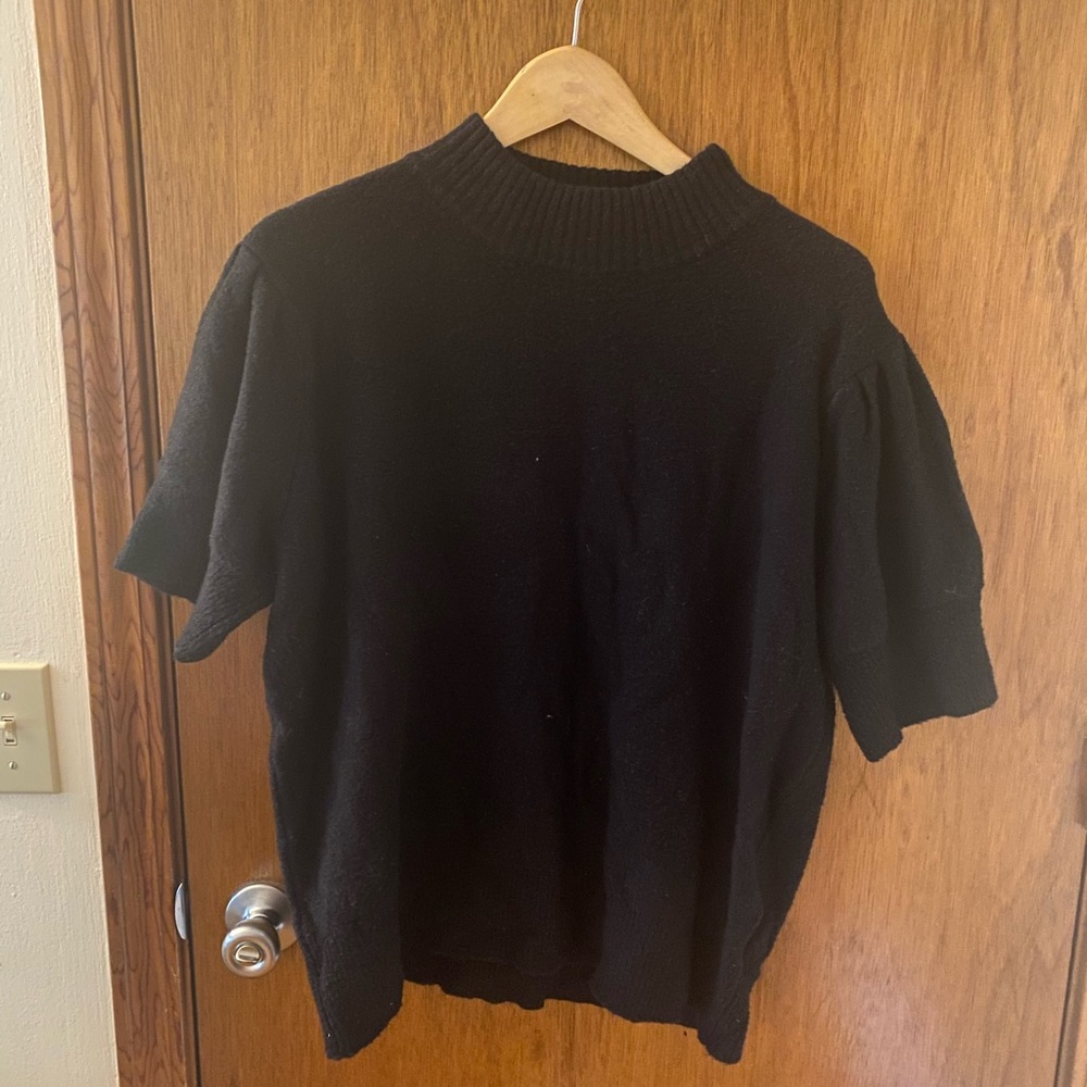 Anthropologie Short-Sleeve Sweater